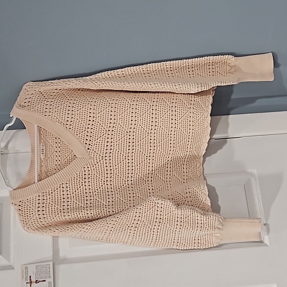 Kori crocheted sweater